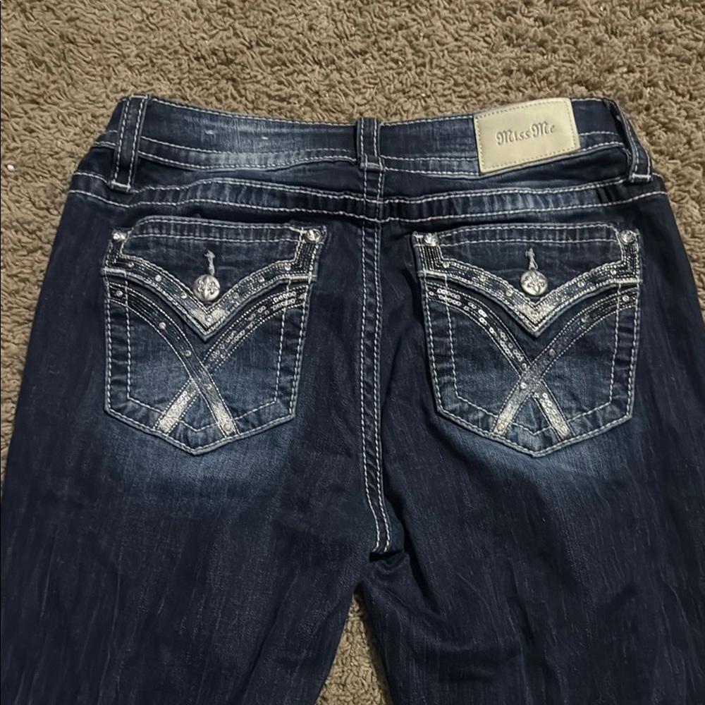 Miss Me Women's Dark Blue Jeans